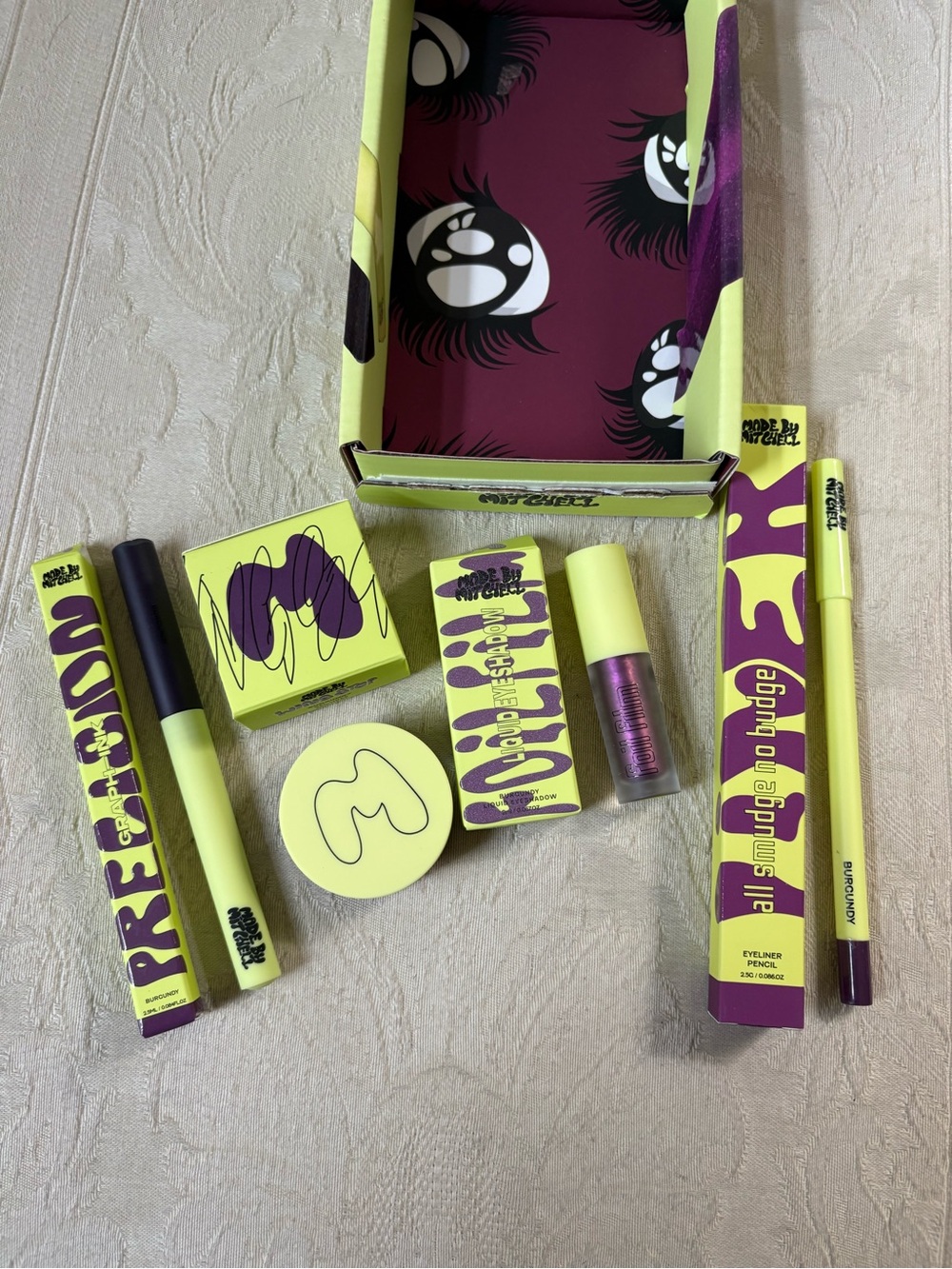 Made by Mitchell Purple Eyeliner Set Kit I See What Your Saying BNIB